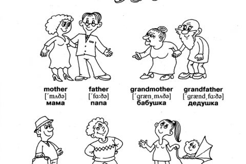 Англо-русский словарь для ребенка 1 – 5 класс (рис. 1)
